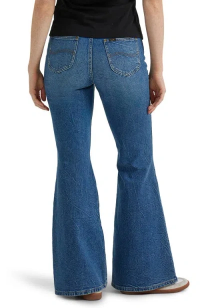 Lee Skinny Flare Jeans In Brown