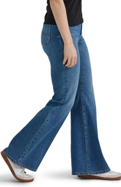 Lee Skinny Flare Jeans In Brown