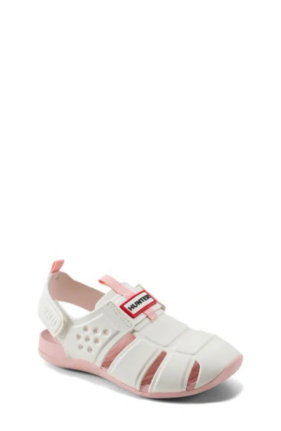 Hunter Little Kids Edosa Slingback Casual Flat Sandals 13c Ivory