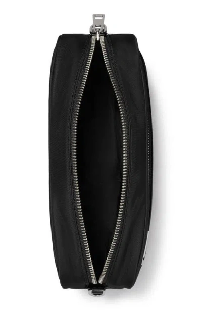 Tory Burch Virginia Logo Plaque Crossbody Bag In Black