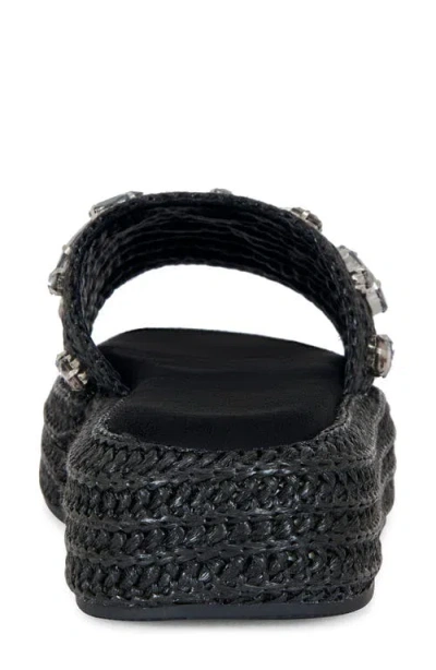 Azalea Wang Baste Platform Slide Sandal