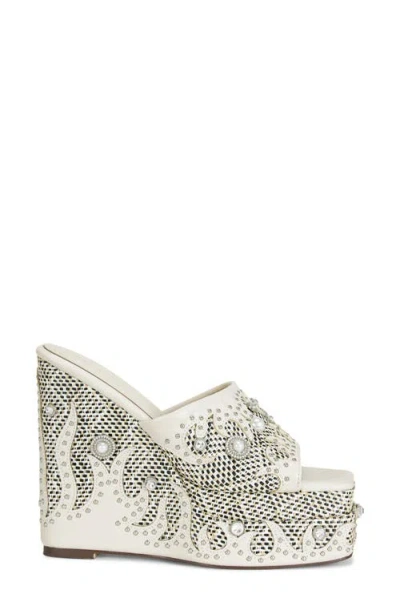 Azalea Wang Appolonia Wedge Slide Sandal