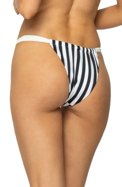 Edikted Dini Stripe Bikini Bottoms