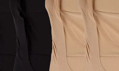 Memoi Assorted 4-pack Cushioned Liner Socks In Multi