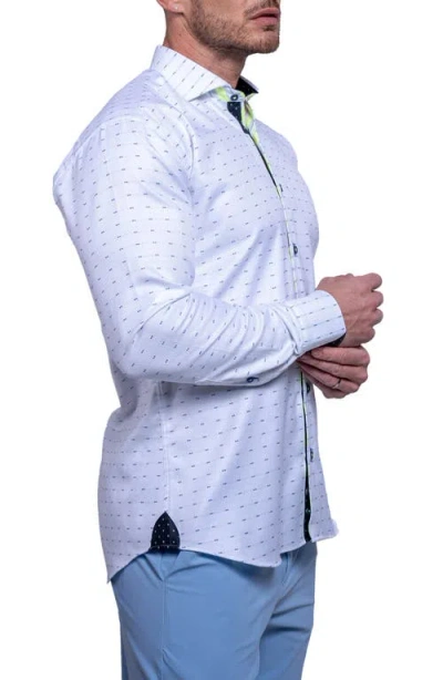Maceoo Einstein Resistance0169 White Button-up Shirt In White