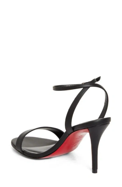 Christian Louboutin Miss Z Leather Red Sole Ankle-strap Sandals