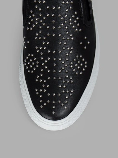 Shop Givenchy Women's Black Studded Slip-on Sneakers