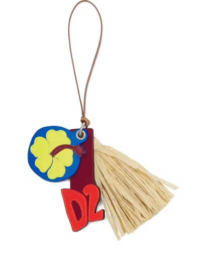 Dsquared2 Logo-patch Keychain