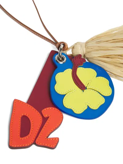 Dsquared2 Logo-patch Keychain