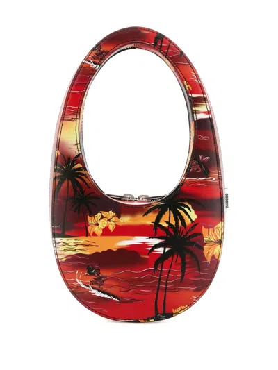 Coperni Mini Tropical Swipe Printed Synthetic Leather Handbag