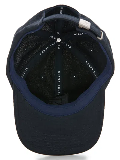 Perry Ellis Men's Perry Linen Textured Cap