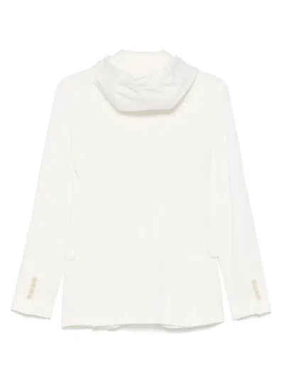 Eleventy Neutrals Hooded Flap Pockets J
