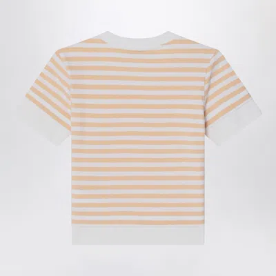 K-way Emel T-shirt White/beige Striped