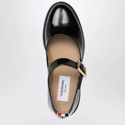 Thom Browne "brushed Leather Mary Jane Thom John Shoes