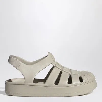 Adidas Originals Beige Superstar Sandals