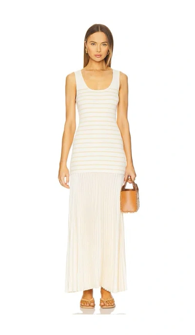 Rag & Bone Millie Stripe Tank Dress Ivorymult