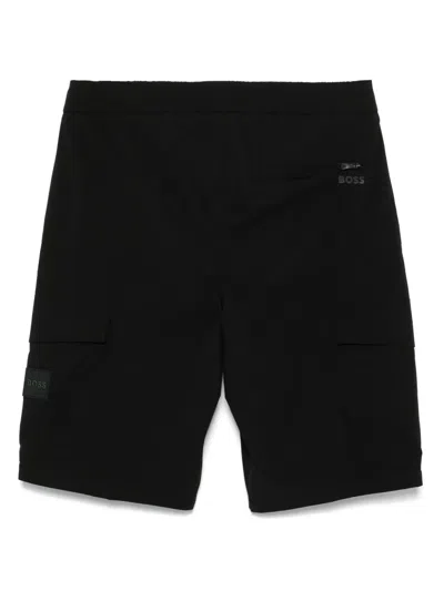 Hugo Boss Boss Cargo Urbanex Shorts In Black