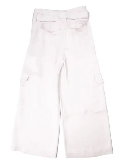 Zimmermann Dawning Cargo Pants In Purple