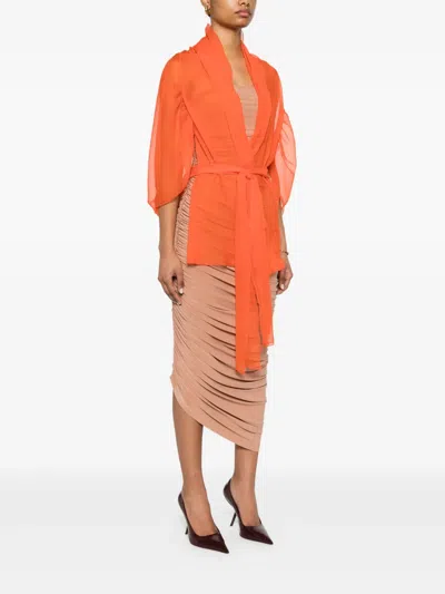 Alberta Ferretti Silk Jacket