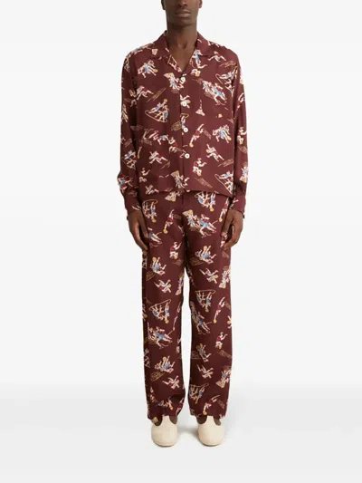 Bode Layup Printed Pyjama Pants