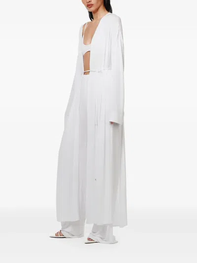 Annafoxy Maxi Belted Cardigan