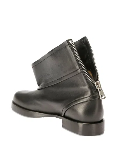 Jw Anderson J. W. Anderson Biker Ankle Boots In Black