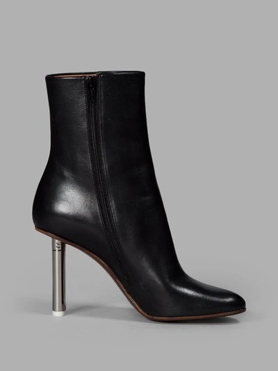 Shop Vetements Women's Black Ankle Booties