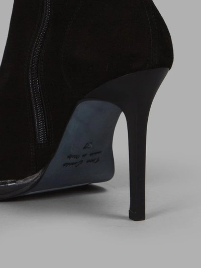 Shop Ann Demeulemeester Women's Black Ankle Booties