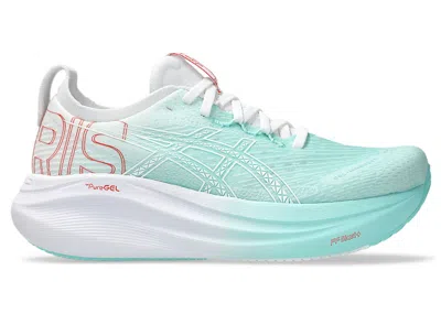 Pre-owned Asics Gelnimbus 27 (women's) Sneakers In Illuminate Mint/white In Multi