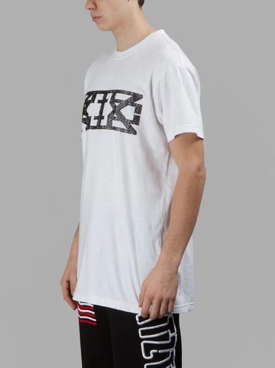 Shop Ktz Men's White Logo T-shirt