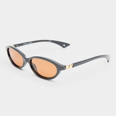 Le Specs Duskfall Oval Sunglasses