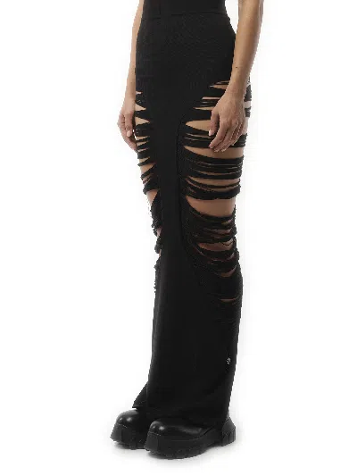 Rick Owens Women's Pillar Skirt In Black