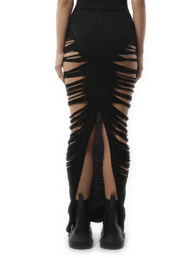 Rick Owens Women's Pillar Skirt In Black