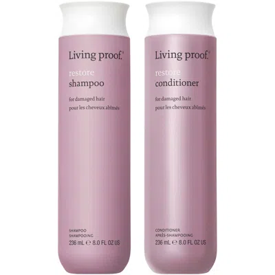 Living Proof Restore Shampoo And Condtioner Bundle For Damage Repair, Strengthening And Shine