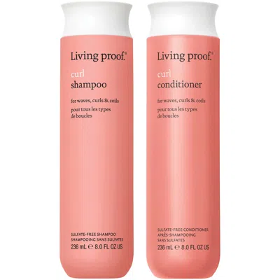 Living Proof Curl Shampoo And Conditioner Bundle For Stronger, Hydrated, Healthier Looking Curls