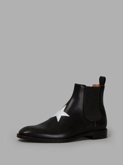 Shop Givenchy Men's Black Star Boots