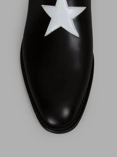 Shop Givenchy Men's Black Star Boots