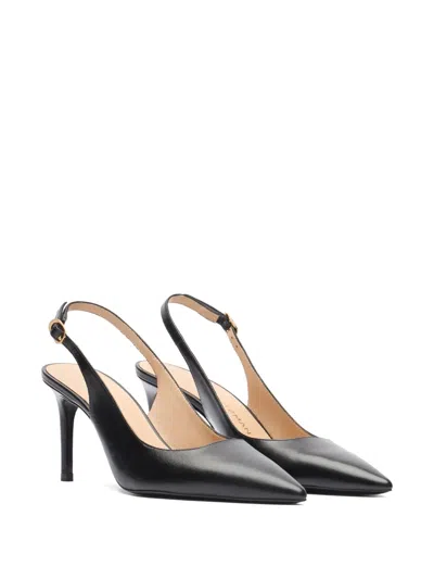 Stuart Weitzman Stuart Power 75 Pointed Toe Slingback Pump