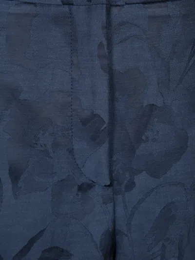 Incotex Wide Leg Trousers With Pockets And Belt Loops