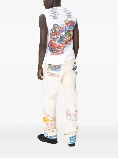 Marine Serre Cotton Trousers