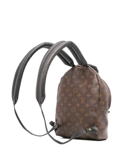 Pre-owned Louis Vuitton 2019 Monogram Reverse Palm Springs Pm Backpack