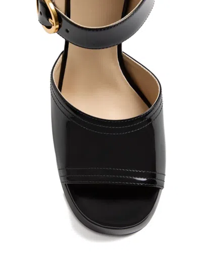 Valentino Fawcette Platform Sandal In Black