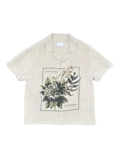 Only The Blind Botanical Linen Shirt