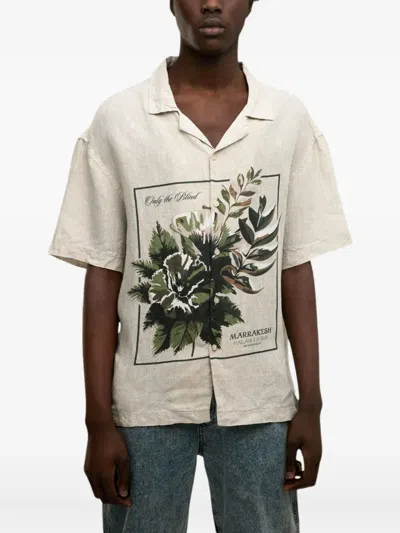 Only The Blind Botanical Linen Shirt