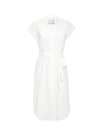 Brochu Walker The Kylie Sleeveless Midi Dress In White