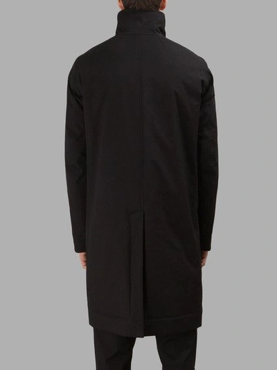 Shop Rick Owens Men's Black Tubeway Coat