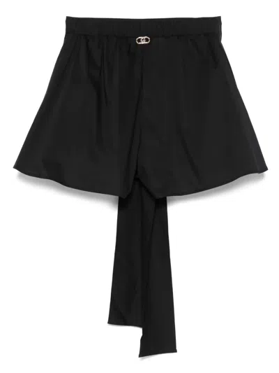 Liu •jo Draped-panel Shorts