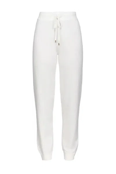 Pinko White Drawstring Trousers