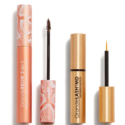 Grande Cosmetics Grandebrow 2-in-1 Tinted Brow Gel + Grandelash Travel Serum Duo ($74 Value)