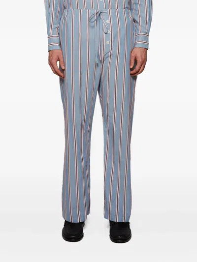 Bode Striped Pajama Bottoms